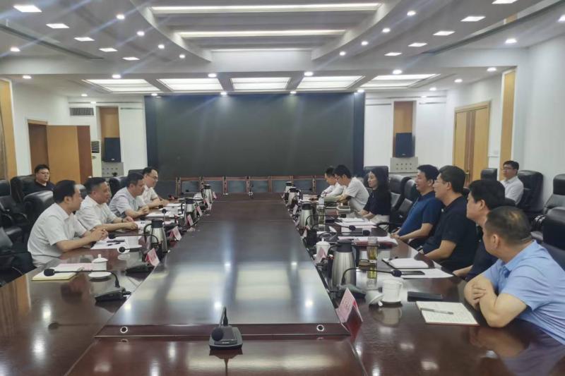 汪万勋带队拜访长清区委副书记、区长王士强