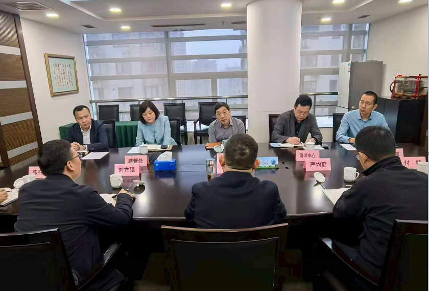 汪万勋带队拜访上海市水务局党组书记、局长史家明